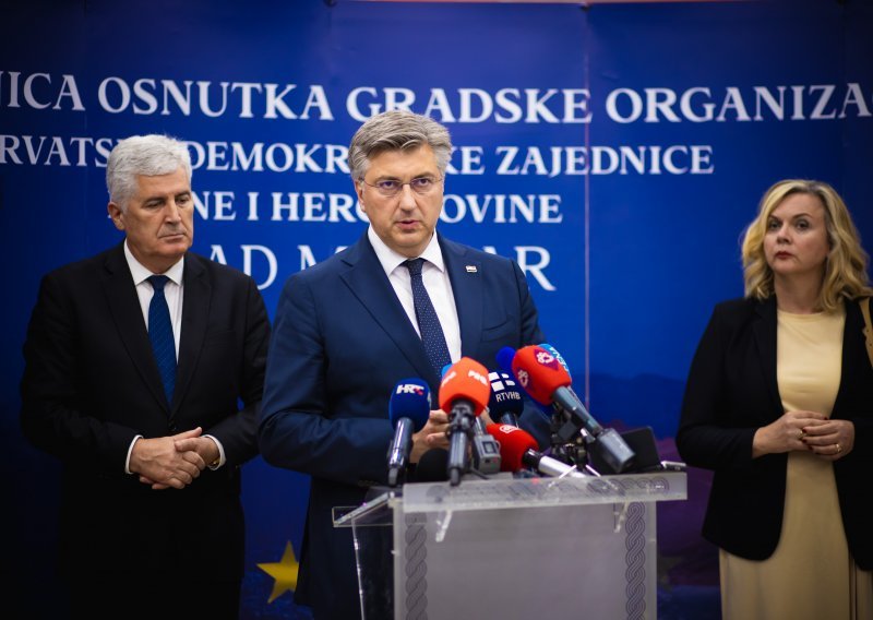 Plenković u Mostaru: Putin je najzaslužniji za ovu dinamiku proširenja EU-a