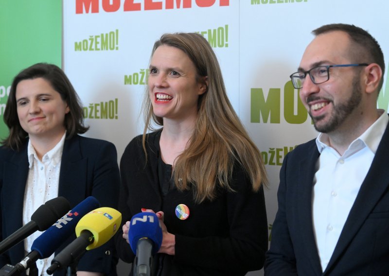 Spitzenkandidatkinja Reintke u Zagrebu podržala Možemo!: 'Puno toga je na kocki'