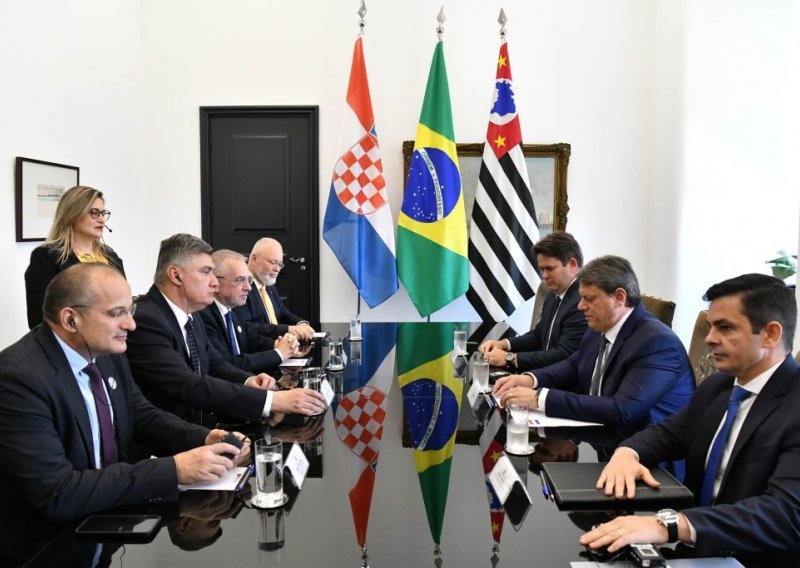 Milanović u Brazilu s guvernerom i gradonačelnikom Sao Paula