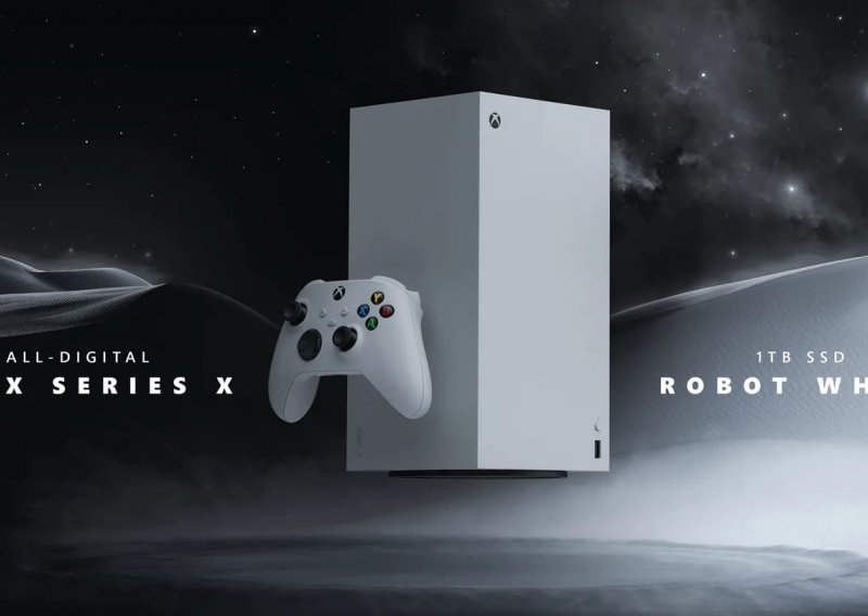 Microsoft predstavio novi bijeli Xbox Series X, dolazi bez disk jedinice
