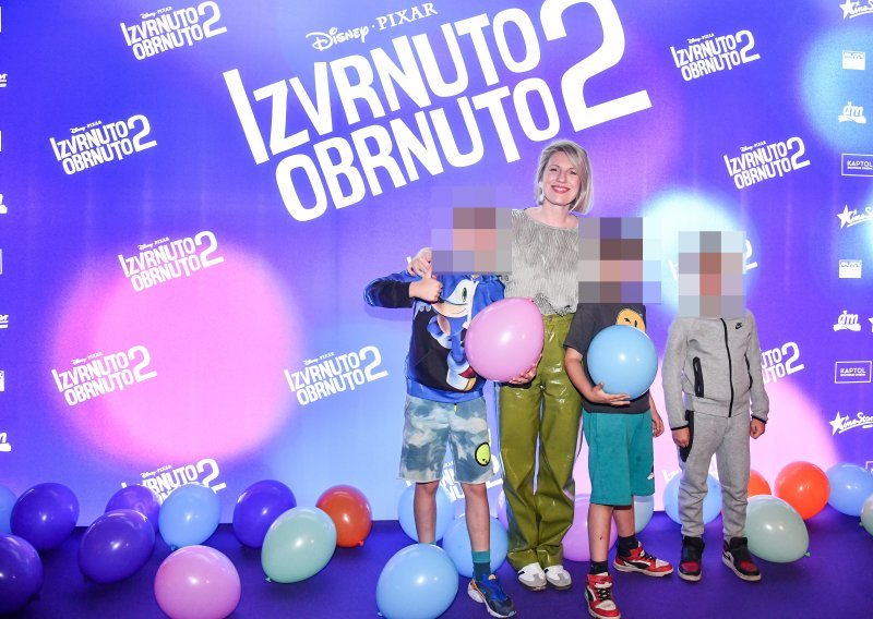 Poznati Hrvati s mališanima uživali u nastavku animiranog hita