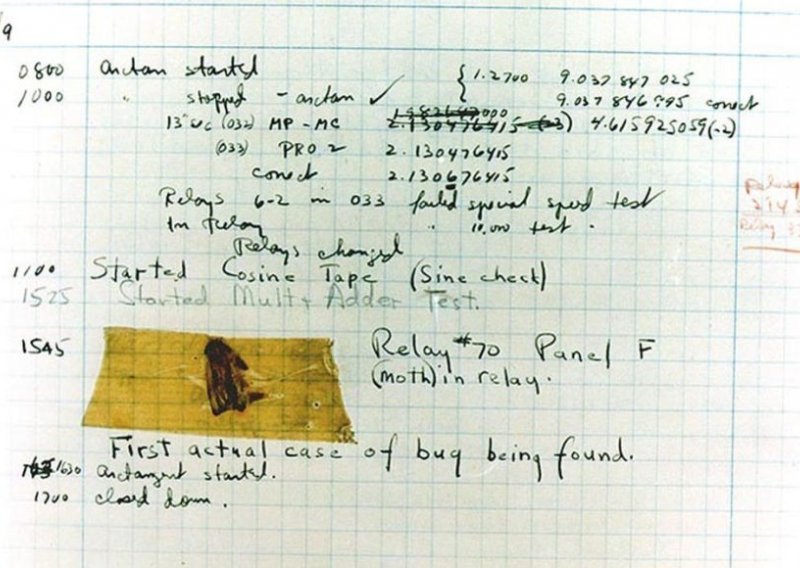 Kako je nastao pojam koji danas svi koristimo: Prvi računalni 'bug' bio je – pravi insekt