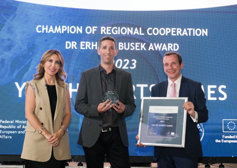 Sportskim igrama mladih nagrada 'Šampion regionalne suradnje dr. Erhard Busek'