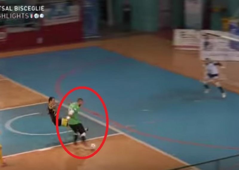 Cijela Italija priča o ovoj futsal majstoriji golmana