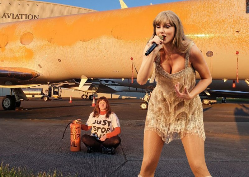 Taylor Swift napali aktivisti za zaštitu okoliša: Uništili su joj avion