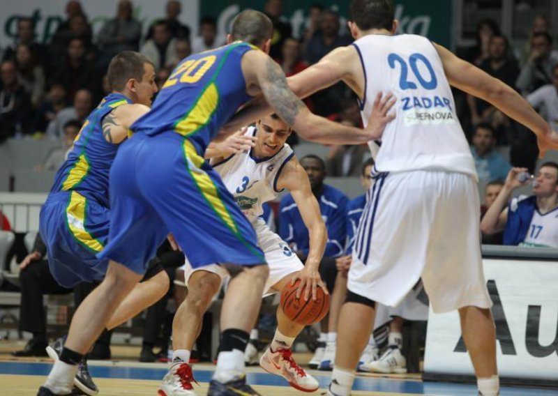 Zadar uzeo mjeru prvaku Zagrebu, slavlje Cedevite