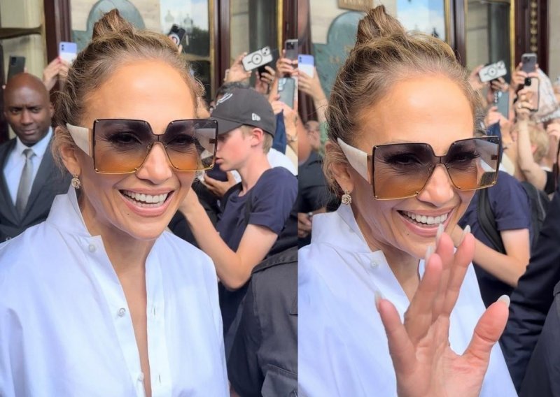 Jennifer Lopez nabacila osmijeh od uha do uha i sačuvala Affleckovu tajnu