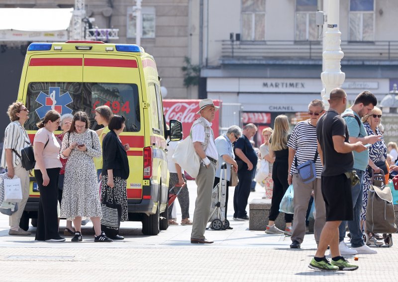 Zagrebačka Hitna noćas imala pune ruke posla: Vrućina ruši i mlade