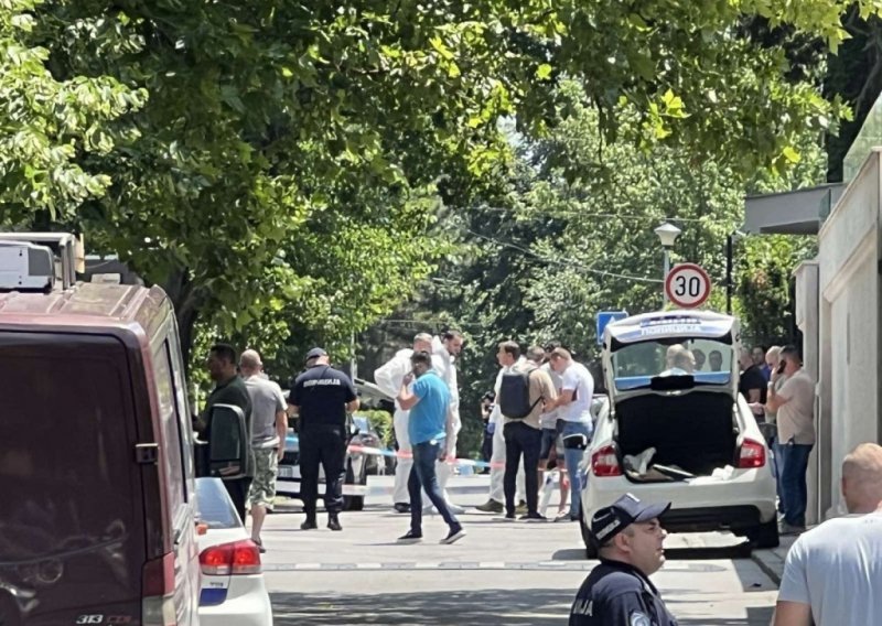 Samostrelom pogodio policajca ispred veleposlanstva Izraela u Beogradu, napadač ubijen