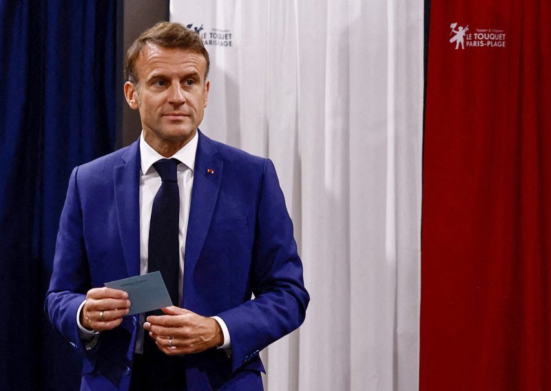 Ekstremna desnica vodi u Francuskoj, Macron najavio protuofenzivu