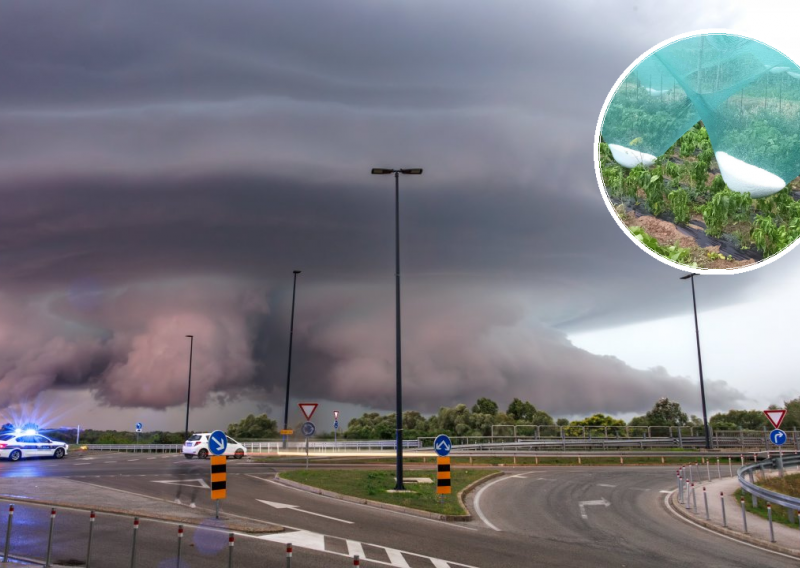 Snažna tuča u Slavoniji, najgore je prošla Županja: Bit će velika šteta