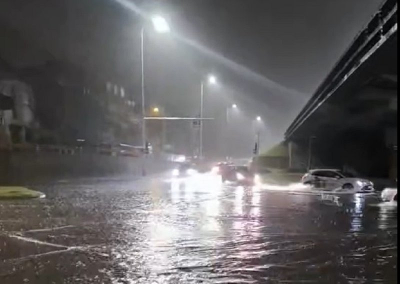 Istok Hrvatske zdrobila superćelija, kiša navečer poplavila i dijelove Zagreba