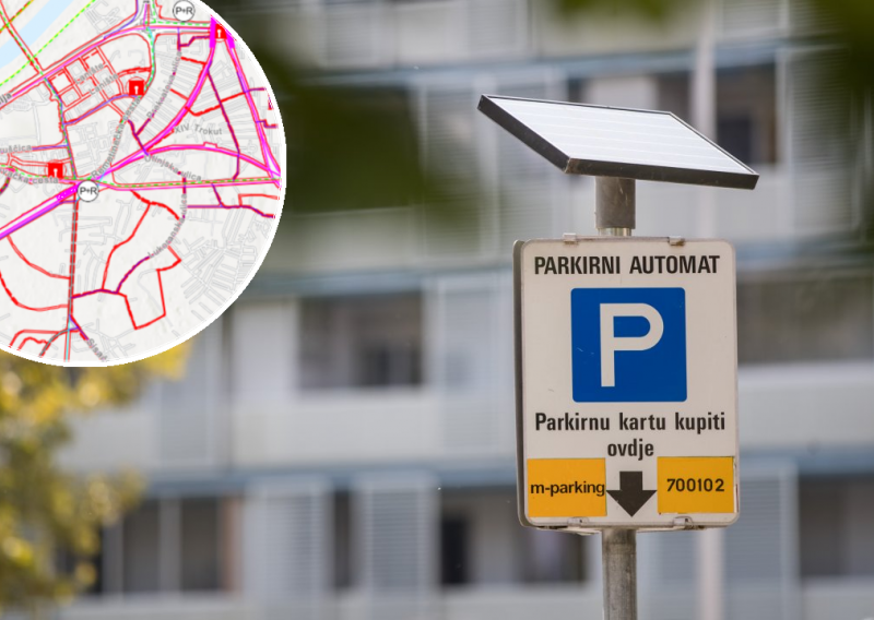 Peta parkirna zona u Zagrebu: Otkrivene sve lokacije, pogledajte detalje