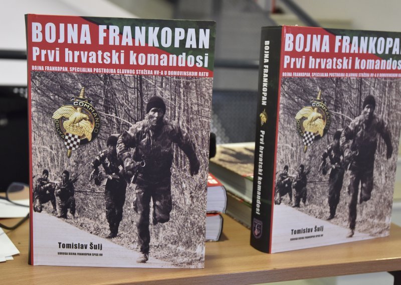 Predstavljena monografija 'Bojna Frankopan: Prvi hrvatski komandosi'
