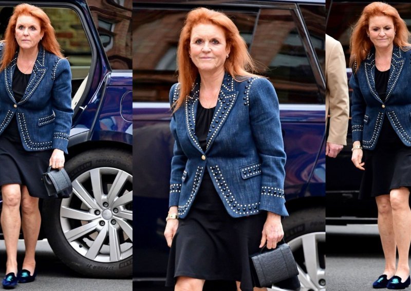 Odmak od stroge tradicije i modna reciklaža: Sarah Ferguson isfurala kul traper sako