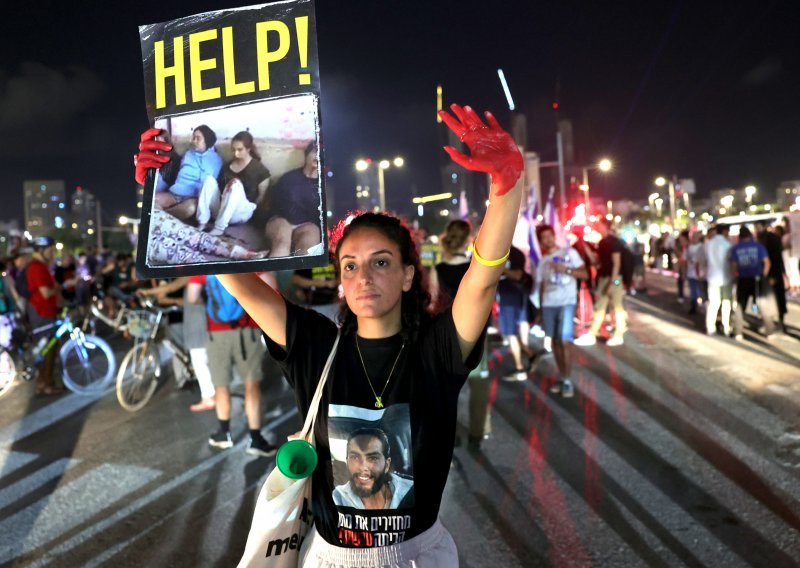 Izraelci prosvjedovali protiv Netanyahuove vlade, traže oslobađanje taoca