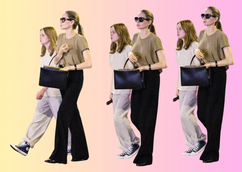 U neutralnim tonovima: Angelina Jolie i njezina Vivianne cijene modni minimalizam
