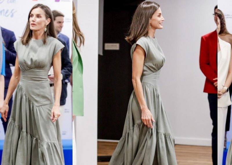 Kraljica Letizia opet briljira: Nosi genijalne sandale od 55 eura i laskavu haljinu