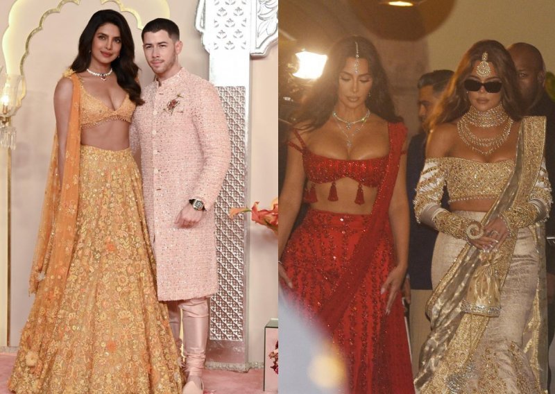 Nema tko nije stigao na vjenčanje godine: Priyanka, sestre Kardashian, Infantino...