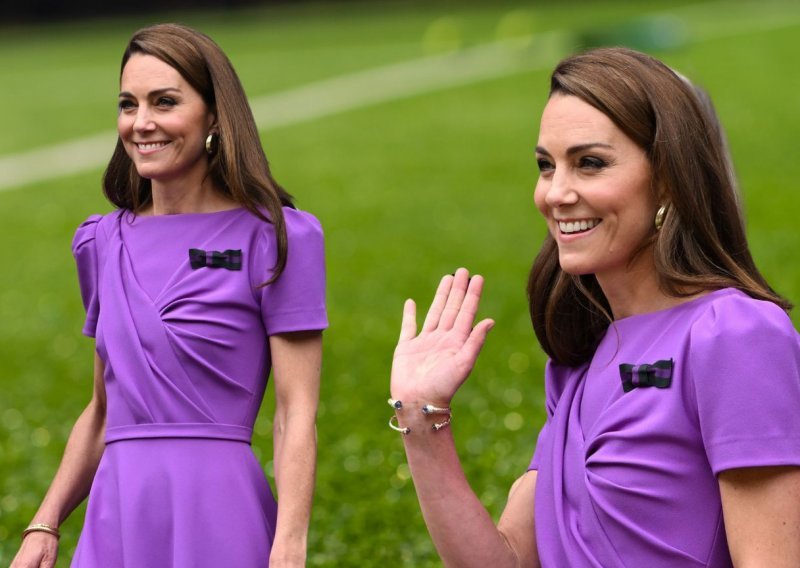 Kate Middleton izgleda sjajno: Oduševila u ljubičastoj haljini koja skriva posebno značenje