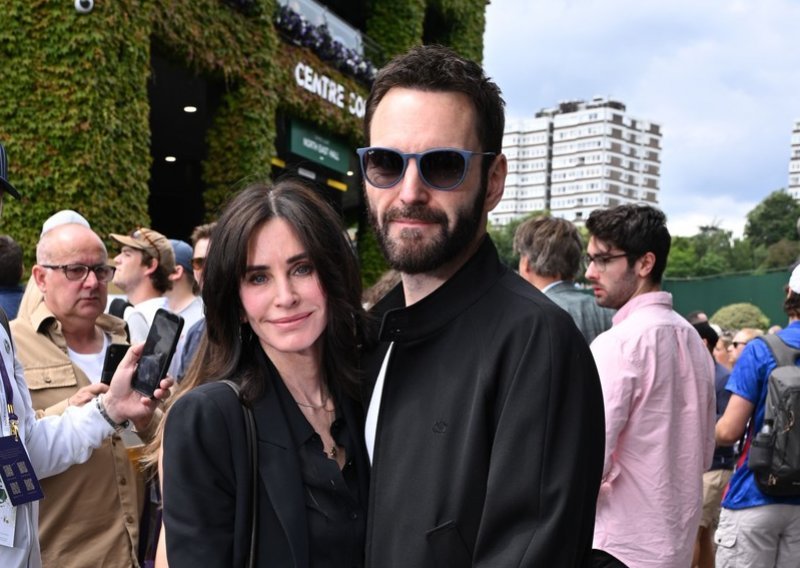 Courteney Cox na Wimbledon stigla u pratnji zaručnika kojeg rijetko viđamo