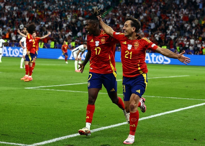 Španjolska je u triler utakmici osvojila Euro i srušila snove Engleskoj