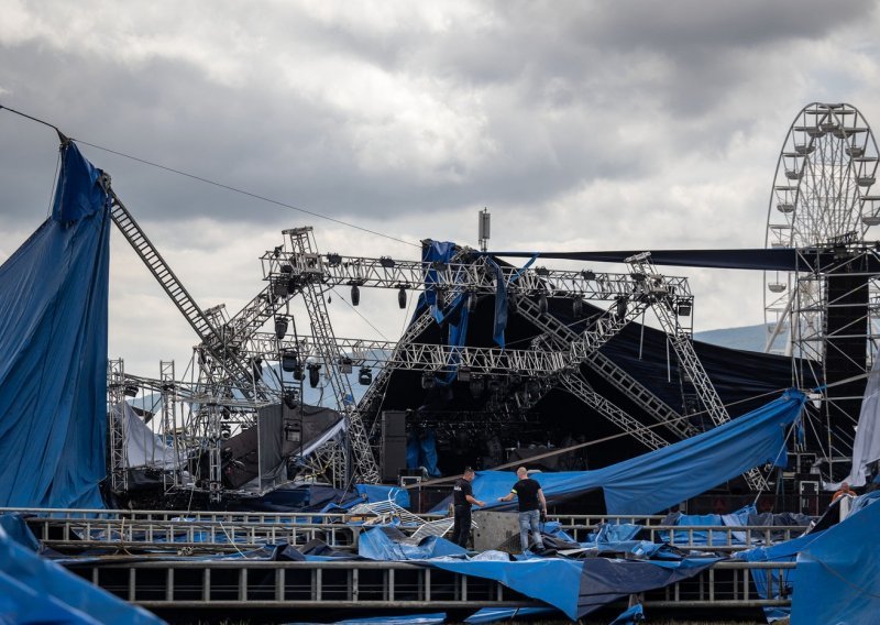 Apokaliptično nevrijeme srušilo pozornicu festivala u Slovačkoj, 29 ozlijeđenih