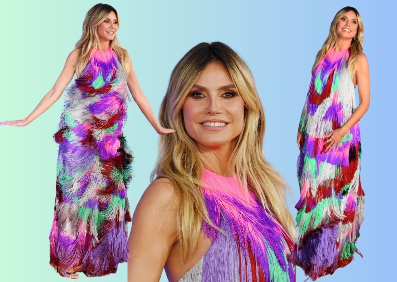 Modni izbor uzburkao duhove: Je li Heidi Klum pretjerala sa svojim šarenilom?