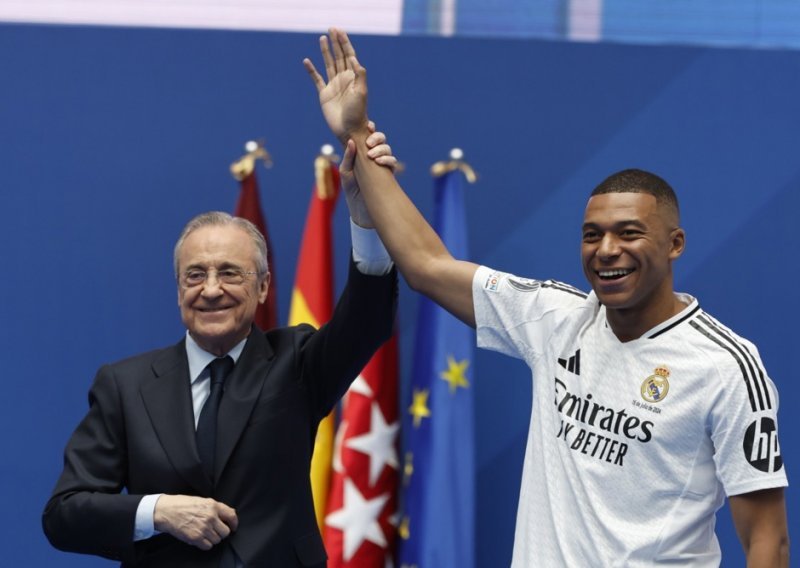 Kylian Mbappe stigao u Madrid; dočekalo ga je više od 80.000 navijača Reala