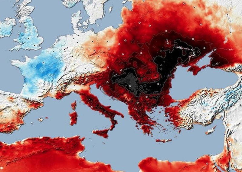 Cijeli Balkan se kuha, za sve je kriva toplinska kupola: Još će potrajati...