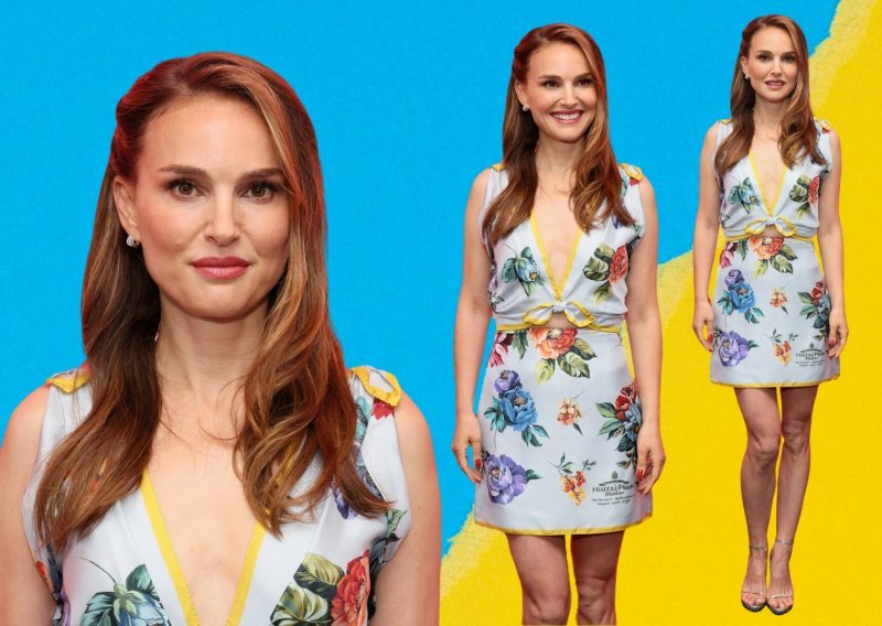 Natalie Portman ne skida se iz cvjetnih haljina, a ovim modelom brojne je oduševila