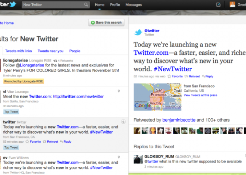 Stigao je prvi redizajn Twittera