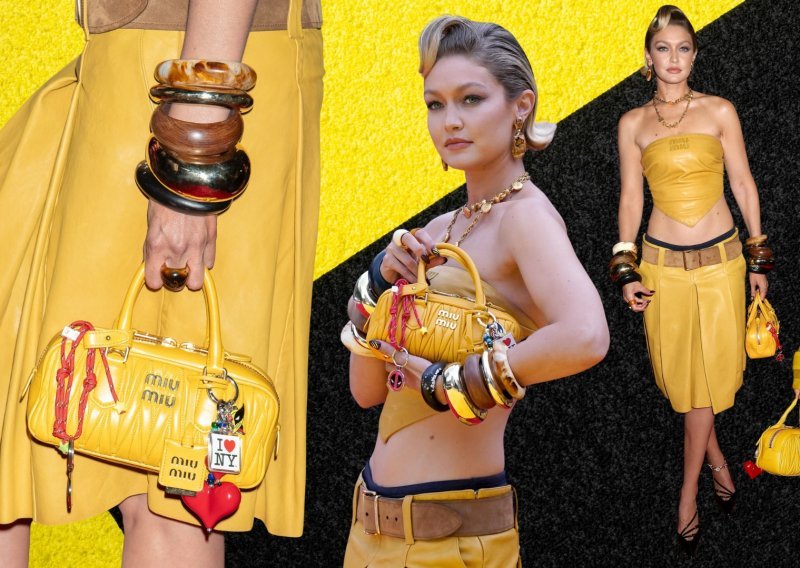 Izdanja o kojima se govori: Gigi Hadid priredila modno iznenađenje u žutom