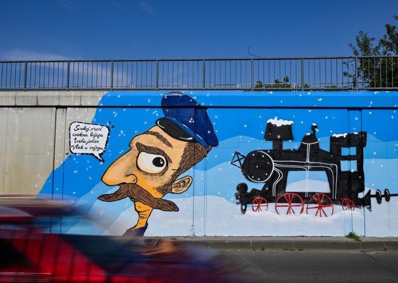 U Zagrebu osvanuo mural posvećen Mati Lovraku