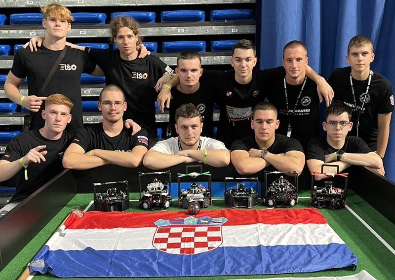 Hrvatski robotičari osvojili šest medalja na svjetskom prvenstvu u Nizozemskoj