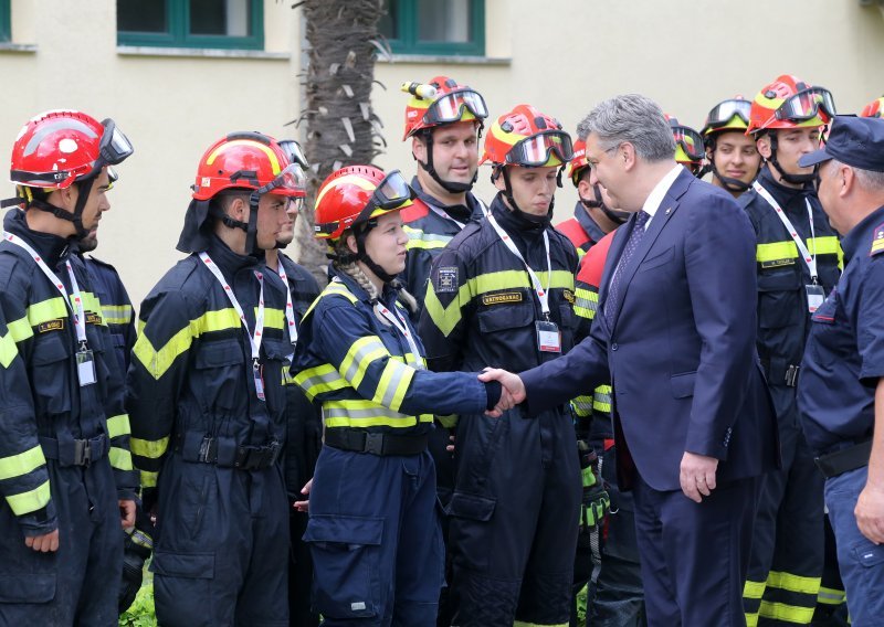 Plenković: Čini se kao da nema velikih požara, ali zapravo je bilo puno intervencija