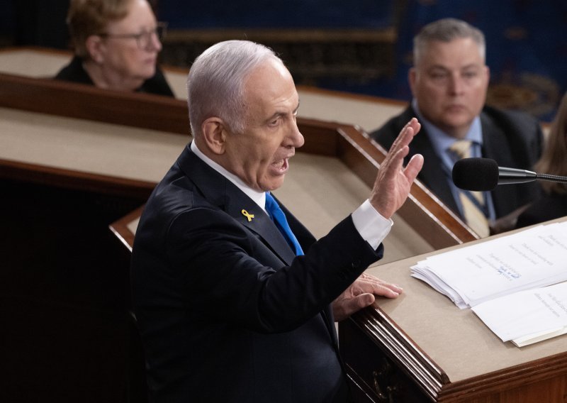 Netanyahu dočekan ovacijama, ali i prozivanjem zbog genocida nad Palestincima