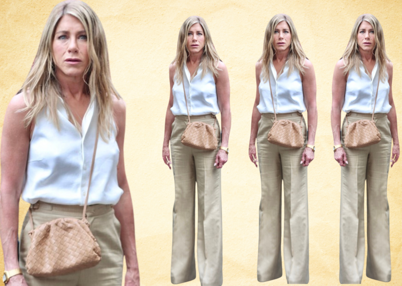 Za vitak i chic look: Jennifer Aniston osvanula u savršenom ljetnom stajlingu