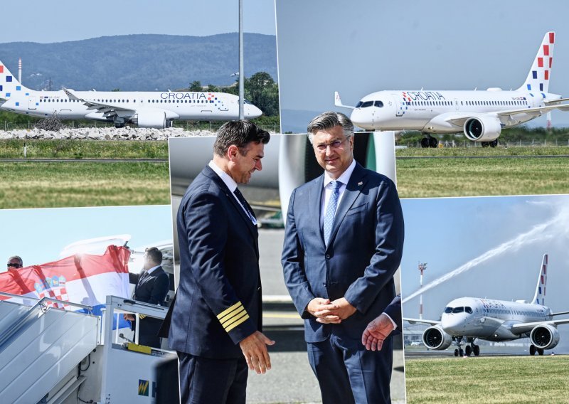 U Zagreb sletio najnoviji Airbus A220, počela obnova flote Croatia Airlinesa