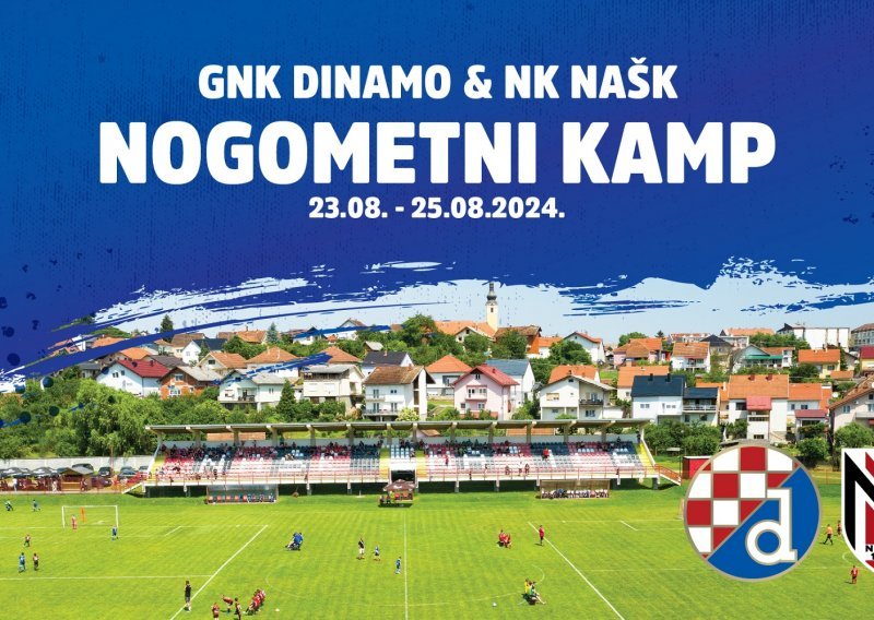 NAŠK Našice organizira ljetni kamp u suradnji s GNK Dinamo Zagreb i poziva sve buduće nogometne zvijezde na sudjelovanje