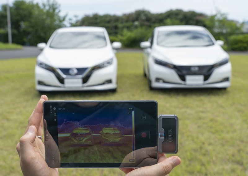 Nissan isprobava tehnologiju hladne boje: Sniženje temperature kabine i smanjenje potrošnje energije