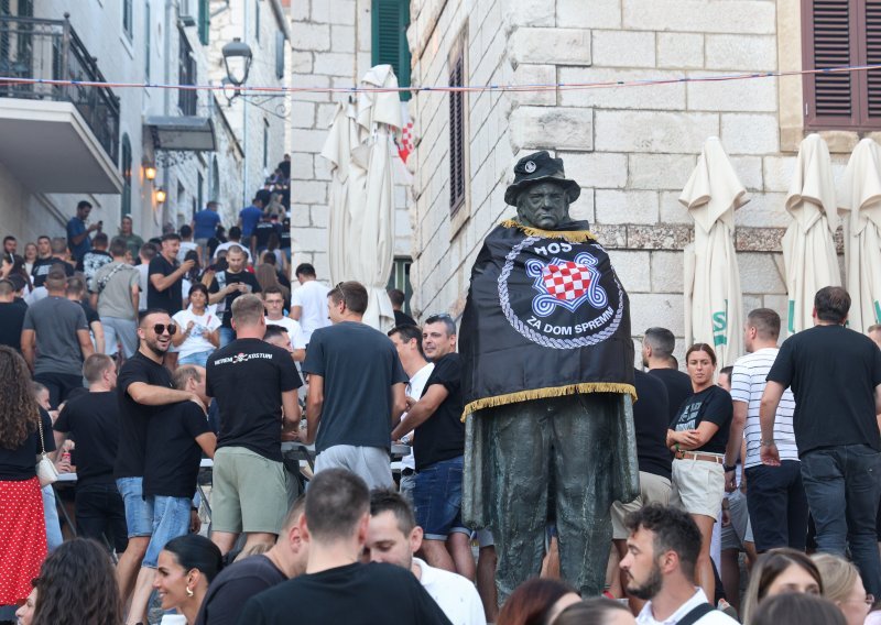 Policija otkrila tko je Tina u Imotskom zagrnuo crnom zastavom, koliko je ljudi kaznila...