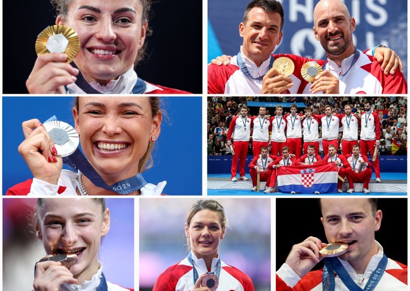 Ovo je ljestvica osvajača olimpijskih medalja u Parizu; evo gdje se smjestila Hrvatska