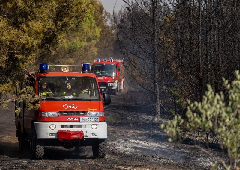 Požar kod Kraljevice stigao do kuća