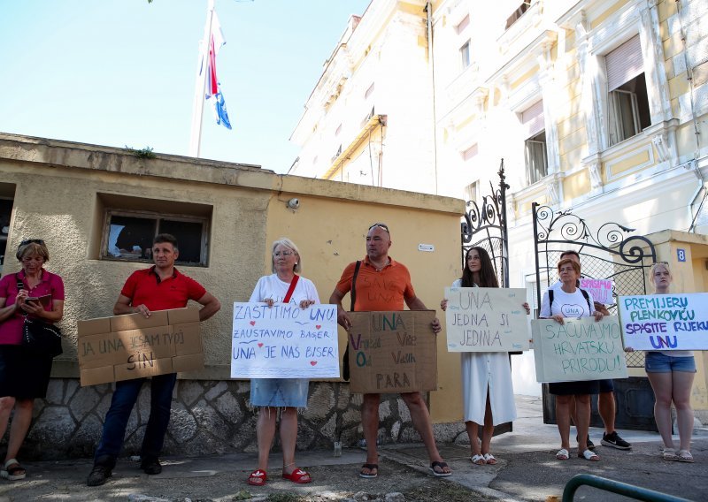 Zelena akcija, Greenpeace u Hrvatskoj i WWF Adrija traže obustavu radova HE na Uni