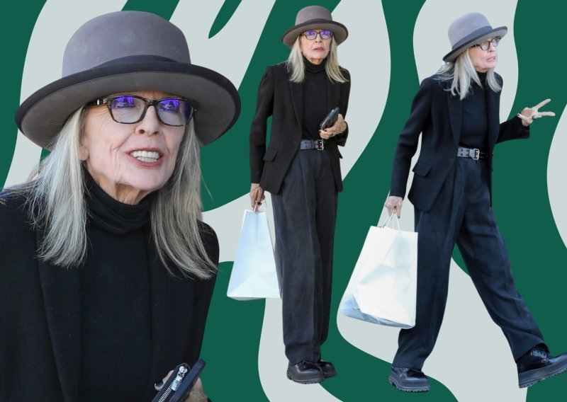 Vjerna svom stilu i u 78-oj: Diane Keaton dominirala u stajlingu stvorenom za jesen