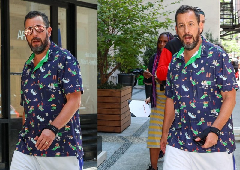 Božić usred ljeta? Da, Adam Sandler može i takav šašavi look uspješno isfurati