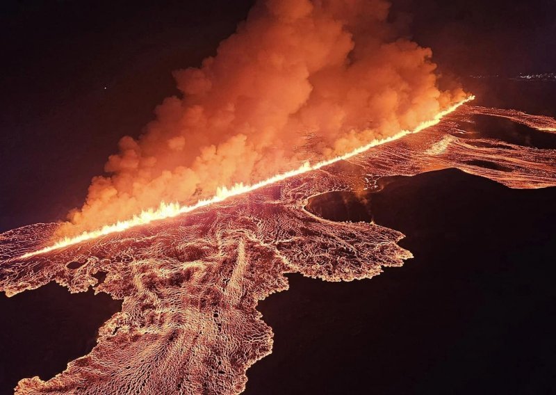 Vulkan na Islandu erumpirao šesti put od prosinca, pogledajte nevjerojatne fotografije