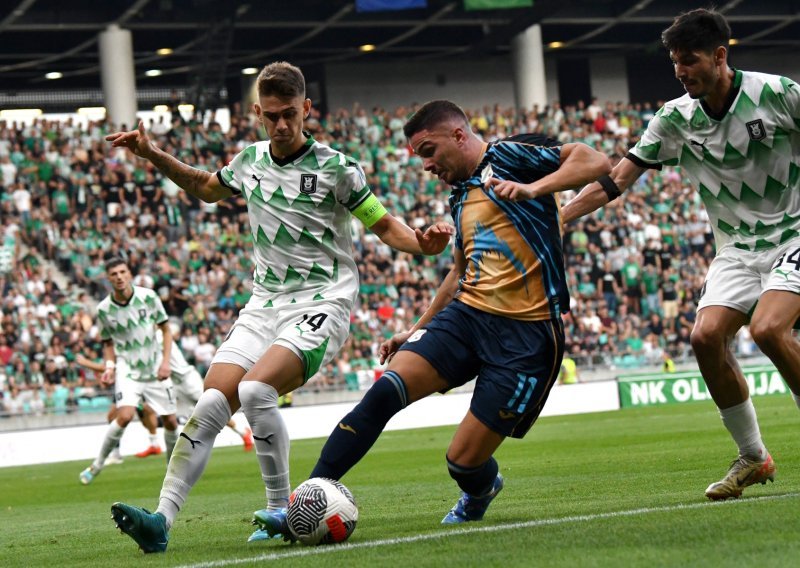 Četvrto pretkolo Konferencijske lige, Olimpija - Rijeka 5:0 (29.8.2024.)