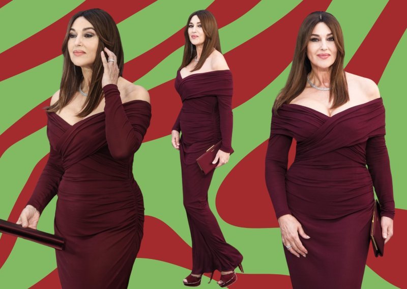 Nosi je od glave do pete: Zanosna Monica Bellucci dominirala u hit boji jeseni